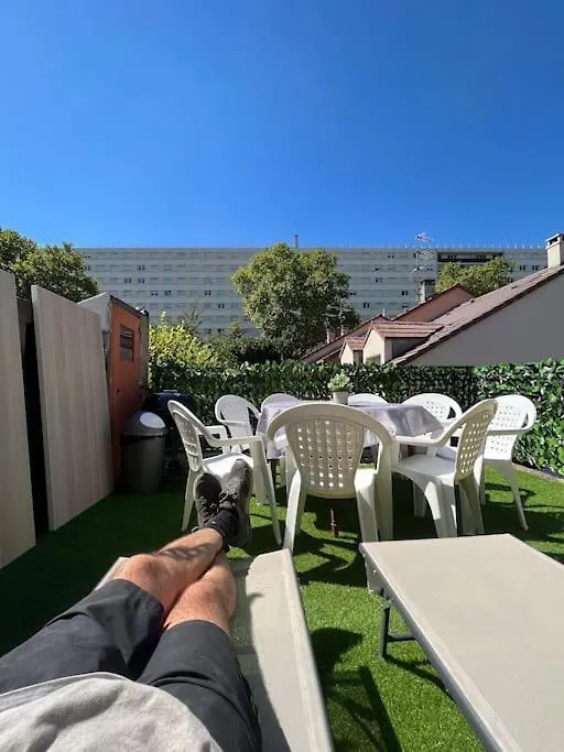 K1 - Maison Loft Veranda - 15 Min Paris Parc Expos / 5 Chambres - 7 Lits Bagneux